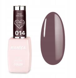 Manica Hibrid lakk Pink Brown 014 10ml