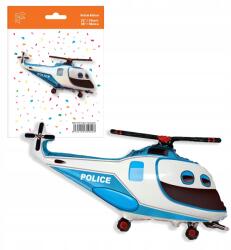 Flexmetal Fólia Lufi Rendőrségi Helikopter Flexmetal Nagy Repülőgép 96CM