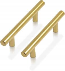  Bútorfogantyú fiókos szekrényekhez fém arany 128 mm 15db (X001TLVX8Z)