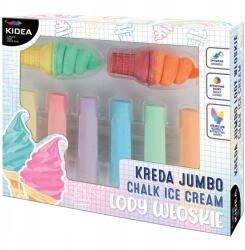 Kidea Járdakréta Jumbo Alakú Olasz Fagylalt Kidea Rajzoláshoz Gyerekeknek (4902885497080)