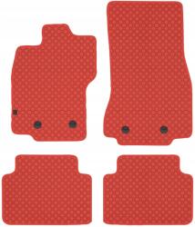 Max-Dywanik Jaguar Xf I 4WD 2008-2012 Autószönyegek gumi Piros