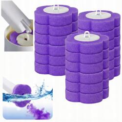 18x Utántöltők Tartalék Cserélhető eldobható szivacsok Wc keféhez (SZMZD0067)