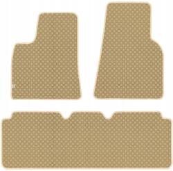 Max-Dywanik Tesla S 2012- Autószönyegek gumi Bézs