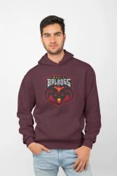  D&b Unisex Hoodie MO00102 Moria Balrogs Bordó-Méret S
