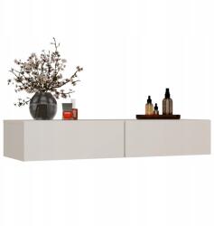 TopEshop Mika Függő fésülködőasztal 110 cm 2 fiókos kasmír Bézs hálószoba (TOALETKA MIKA KASZMIR)