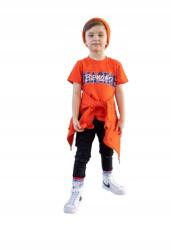 All For Kids Póló/póló fiú narancssárga nyomattal All For Kids 128/134