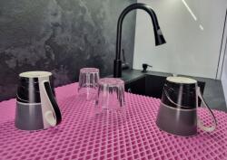  Edényszárító konyhába, 44x44 cm, Eva Home (493028-75O)