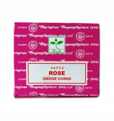 Satya Rose rózsa illatú kúpos füstölők Satya (17288064)