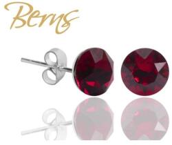  Berns fülbevaló Xirius siam 6 mm