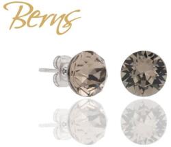  Berns fülbevaló Xirius greige 6 mm