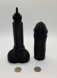  Pénisz alakú szappan/fertőtlenítő/kenőanyag adagoló kb. 6" méretben - Rendelésre!