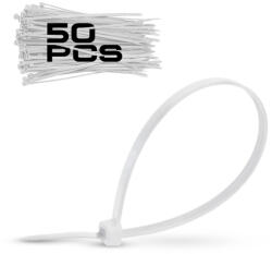 Bormann nylon gyorskötöző 9, 0*600mm fehér 50db (BCR5034) (BCR5034)