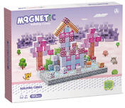 Mágneses építőkockák - lila város 193 db /cs (310401520)