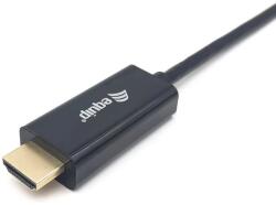 Equip USB 3.0 Type C HDMI 2.0 Átalakító Fekete 2m 133412 (133412)