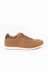 BUDMIL Férfi sneaker bőr memóriahabos talpbéléssel barna 30030285-001261-4300 (5996408916737)