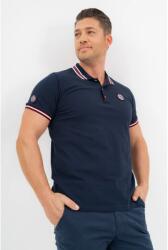 BUDMIL Galléros piké póló férfi modern fit sötétkék M 20730277-003261-0399 (5996408908510)