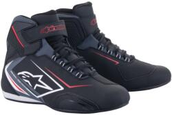 Alpinestars SEKTOR WATERPROOF csizma, fekete/fehér/szürke, 2025, 47-es méret (M130-579-47)
