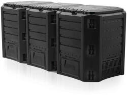 Nature Komposztáló 1200L műanyag, 82, 6x198x71, 9cm - pepita