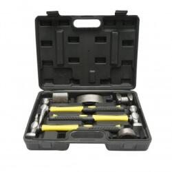 BRECKNER Trusa tinichigerie auto cu ciocane si nicovale 7 piese Breckner Germany Ciocan