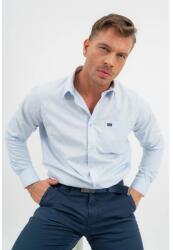 BUDMIL Regular fit hosszú ujjú férfi ing sötétkék XXXXL 20450241-001261-0899 (5996408901948)