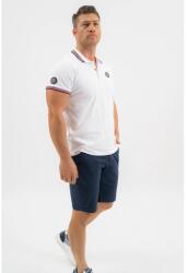 BUDMIL Galléros piké póló férfi XXXL fehér 20730277-001261-0799 (5996408908459)