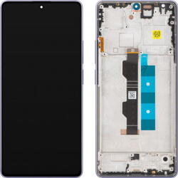 Xiaomi Piese si componente Display cu Touchscreen Xiaomi Redmi Note 14S, cu Rama, Violet (Aurora Purple), Service Pack 56000200N6R00 (56000200N6R00) - vexio