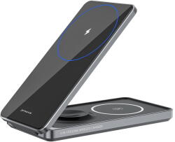 Proove Statie incarcare 3in1 Pliabila pentru Telefon, Casti, Smartwatch, 15W - Proove Metal Edge (WSME15010003) - Grey (KF2361789) - vexio