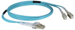 MikroTik Fiber Optic LC/UPC Conector Albastru 3m FPC-LCU-LCU-OM4-3M-D (FPC-LCU-LCU-OM4-3M-D)