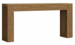  Blackswan Design konzolasztal, barna fa, 150x30x80 cm, modern stílus, nappaliba/előszobába (DK330W3BM)