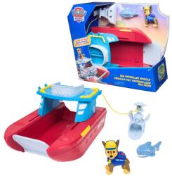 Spin Master Paw Patrol Paw Patrol, Sea Patroller Vehicle, set de joaca cu figurina Chase Figurina
