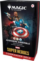 Magic the Gathering Magic The Gathering: Marvel Super Heroes Commander Deck Avengers Assemble (D53610001-1)