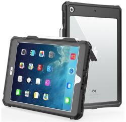 SHELLBOX Tok Álló, Bőr Hatású (Aktív Flip, Oldalra Nyíló, Kártyazseb, Koptatott Bőrhatás, Ceruza Tartó) Piros Apple iPad 10.2 (2019), Apple iPad 10.2 (2020), Apple iPad 10.2 (2021)