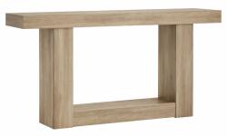  Nappali/Hálószoba asztal, Blackswan Design Farmhouse M5, világos szürke fa, 160x30x80 cm (DFDLTW3BM)