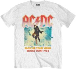 AC/DC Blow Up Your Video / World Tour 1988 White XL Ing (ACDCTS42MW04)