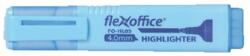 FlexOffice Szövegkiemelő, 1-4 mm, FLEXOFFICE "HL05", kék
