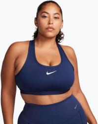 Nike Edzőmelltartó Nike Swoosh Medium Support midnight navy/white