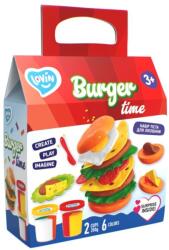 Lovin' Do 6 színű gyurmakészlet, Lovin'Do - Burger Time (41144)