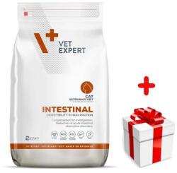 VetExpert VETEXPERT Veterinary Diet Cat Intestinal 2 kg + INGYENES meglepetés a macskájának!