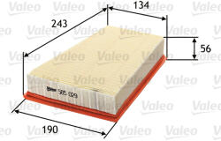 VALEO Filtru aer VALEO 585029