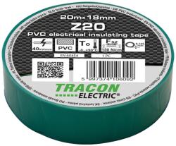 TRACON Tracon Z20 (10db/csomag) szigetelőszalag, zöld, 20 m x 18 mm, PVC, 0-90°C Tracon (Z20) (Z20)