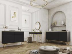  ORIQUE hálószoba garnitúra - fekete (10000016401)