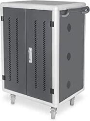 ASSMANN Mobile charging cabinet for notebooks/tablets up to 39.62 cm (15.6 inches), charging station (black) (DN-45002) - pcone