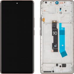 Xiaomi Piese si componente Display cu Touchscreen Xiaomi Redmi Note 14 Pro 4G, cu Rama, Auriu (Sand Gold), Service Pack 560009000O600 (560009000O600) - pcone