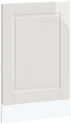 vidaXL mosogatógép panel "Porto" Magasfényű fehér 45x1, 5x67 cm Gépi fa (854129) (854129)