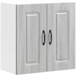 vidaXL konyhai fali szekrény Kalmar szürke sonoma műfa (853583) (853583)