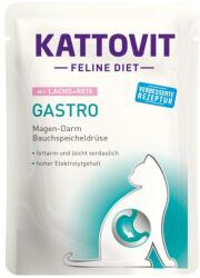 KATTOVIT Gastro lazac + rizs 6 x 85 g
