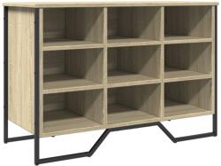 vidaXL sonoma tölgy színű szerelt fa cipőszekrény 90 x 38 x 61, 5 cm (848645) (848645)