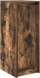 vidaXL füstös tölgy színű szerelt fa cipőszekrény 29, 5x34x76 cm (861863) (861863)