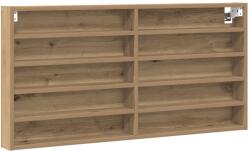 vidaXL Fali Kábeltároló Szekrény Műgyanta Tölgy Egyesített Fa (862295) (862295)
