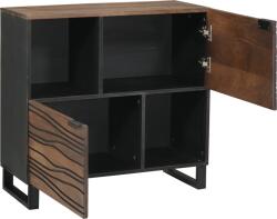 vidaXL Tálca 80x33.5x75 cm Szilárd fa Mangó (4018035) (4018035)